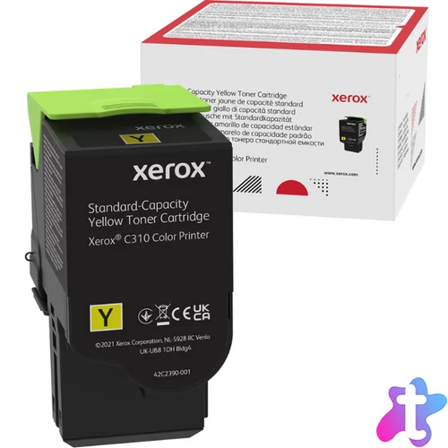 Xerox C310,C315 toner Yellow 2000 oldalra