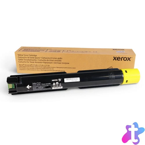 Xerox C7120,C7125 Toner Yellow 18.500 oldalra