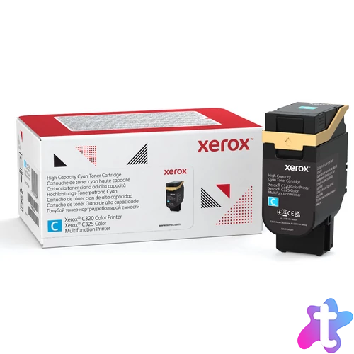 Xerox C325 toner CYAN 5500 oldalra