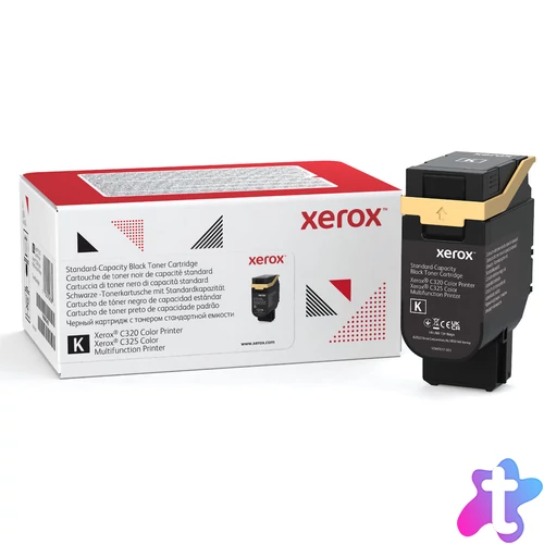 Xerox C325 toner Bk 2200 oldalra