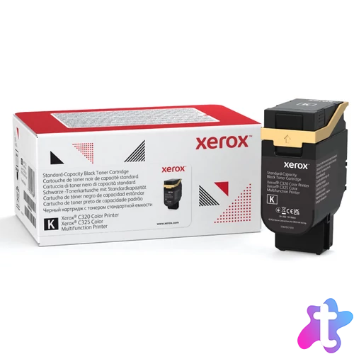 Xerox C325 toner Bk 2200 oldalra