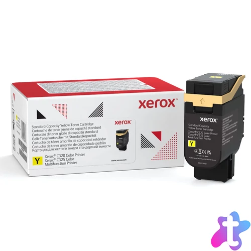 Xerox C325 toner YELLOW 1800 oldalra