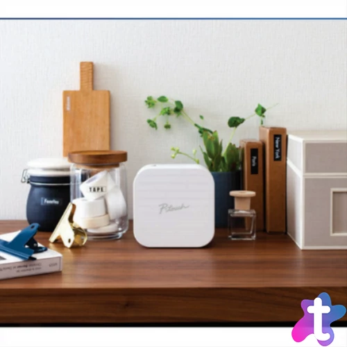 BROTHER Címkenyomtató PT-P300BT, Bluetooth, Apple MFI, 20mm/sec, P-touch Cube,  Design&Print App for iOS&Android