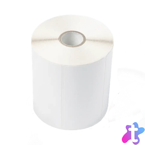 BROTHER címke BUS-1J074102121, bevonat nélküli Hőtranszfer 102mm x 74mm, 1100 címke, 6 tekercs