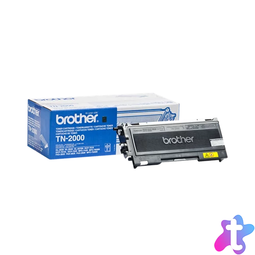 Brother Toner TN-2000, 2.500 oldal (ISO/IEC 19798), Fekete