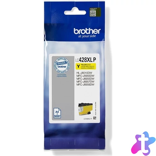 Brother patron LC428XLYP, Yellow, MFCJ5955/6955/6957
