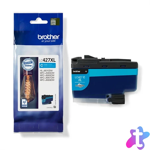 Brother patron LC427XLC, Cián, 5000 oldal, MFCJ5955/6955/6957