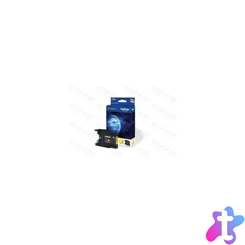 Brother Tintapatron LC1280XLY, Szuper nagy töltetű - 1200 oldal, Sárga