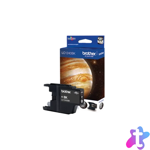 Brother Tintapatron LC1240BK, Nagy töltetű - 600 oldal, Fekete