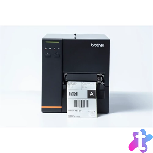 BROTHER Címkenyomtató, Hőtranszfer, TJ4120, ipari, 254mm/s, 203dpi, USB, RS232, LAN