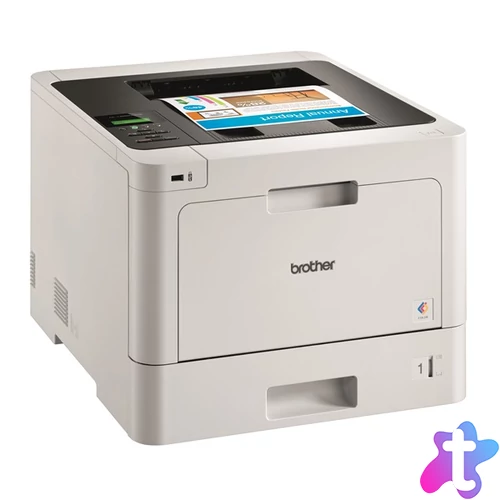 BROTHER Lézernyomtató HL-L8260CDW, A4, színes, 31 lap/perc, WiFi/LAN/USB, duplex, 2400x600dpi, 256MB