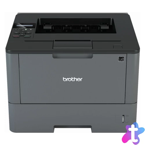 BROTHER Lézernyomtató HL-L5000D, A4, mono, 40 lap/perc, USB, duplex, 1200x1200dpi, 128MB