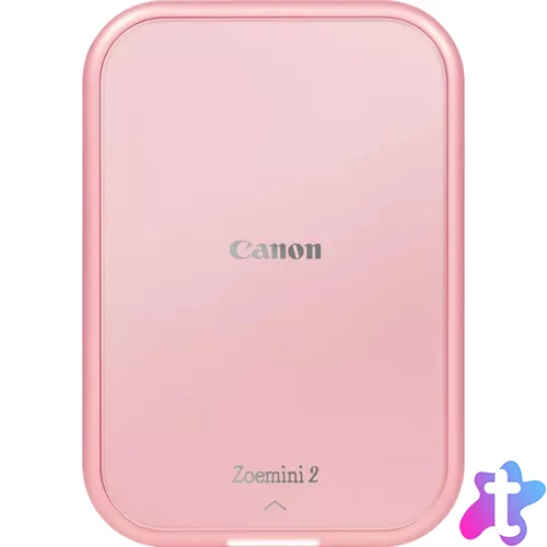 CANON Mobil fotónyomtató, ZINK, ZOEMINI 2 WiFi,  317x500 dpi, rózsaarany