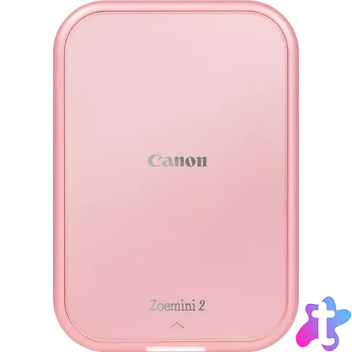CANON Mobil fotónyomtató, ZINK, ZOEMINI 2 WiFi,  317x500 dpi, rózsaarany
