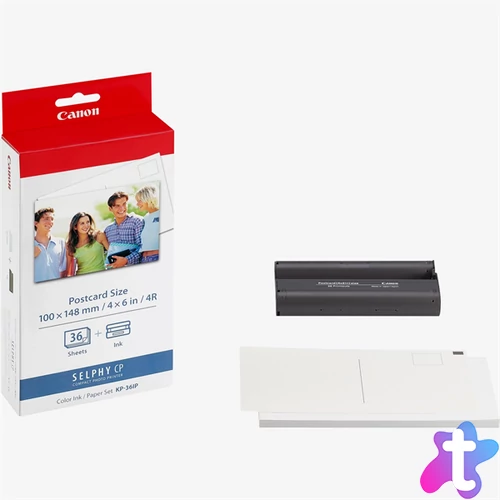 CANON Fotópapír + Tinta, KC-36IP, 36db 100 x 148mm