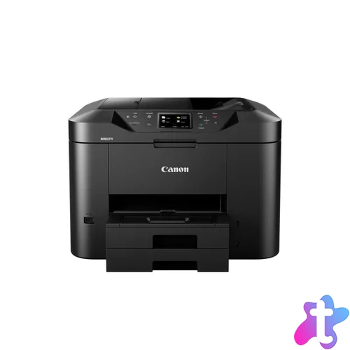 CANON Tintasugaras MFP 4in1 MAXIFY MB2750, A4, FF 24 k/p, SZ 15,5 k/p, 600x1200dpi, duplex, USB/LAN/WiFi, ADF