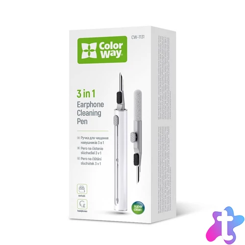 COLORWAY Tisztítószer készlet 10 az 1-ben CW-1111, fejhallgatóhoz/billentyűzethez