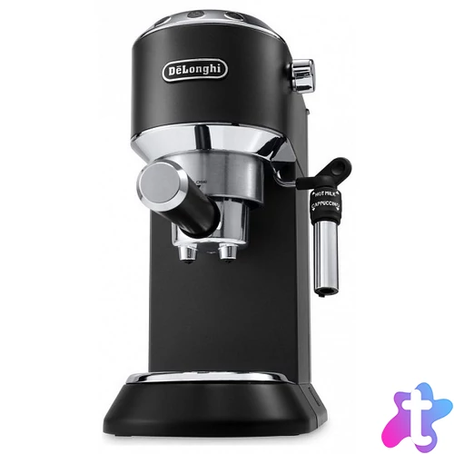 DELONGHI EC685.BK Dedica presszókávéfőző 15 bar, 3 szűrő:1 - 2 személyes és E.S.E., thermoblock, csészemelegítő