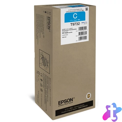 EPSON Tintapatron WorkForce Pro WF-C869R Cyan XL Ink Supply Unit