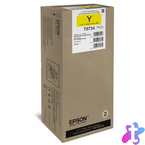 EPSON Tintapatron WorkForce Pro WF-C869R Yellow XL Ink Supply Unit