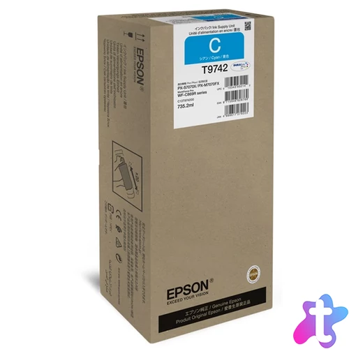 EPSON Tintapatron WorkForce Pro WF-C869R Cyan XXL Ink Supply Unit