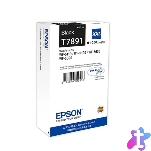EPSON Tintapatron Ink Cartridge XXL Black