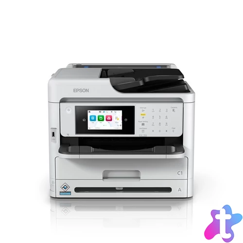 EPSON Tintasugaras nyomtató - WorkForce WF-M5899DWF (A4, MFP, 1200x2400 DPI, 34 lap/perc, duplex, ADF, USB/LAN/Wifi)