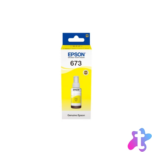 EPSON Tintapatron T6734 Yellow ink bottle 70ml