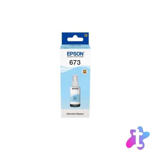 EPSON Tintapatron T6735 Light Cyan ink bottle 70ml