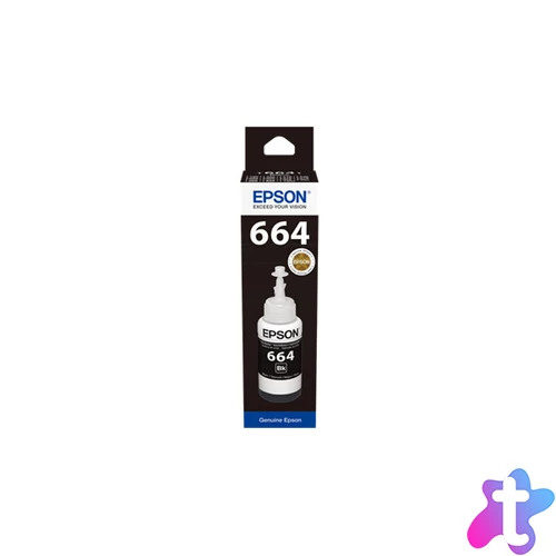 EPSON Tintapatron T6641 Black ink bottle 70ml