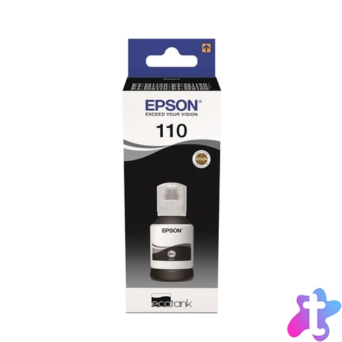 EPSON Tintapatron 110 EcoTank Pigment black ink bottle