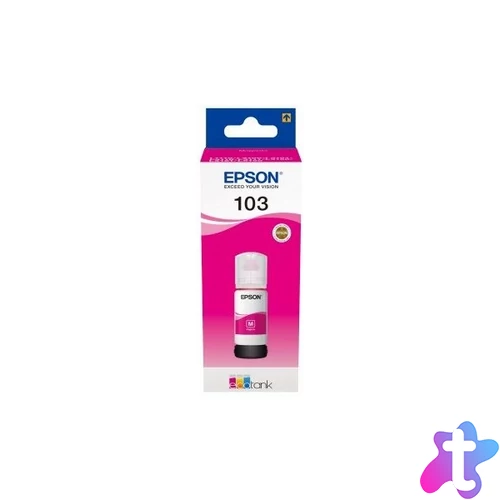 EPSON Tintapatron 103 EcoTank Magenta ink bottle