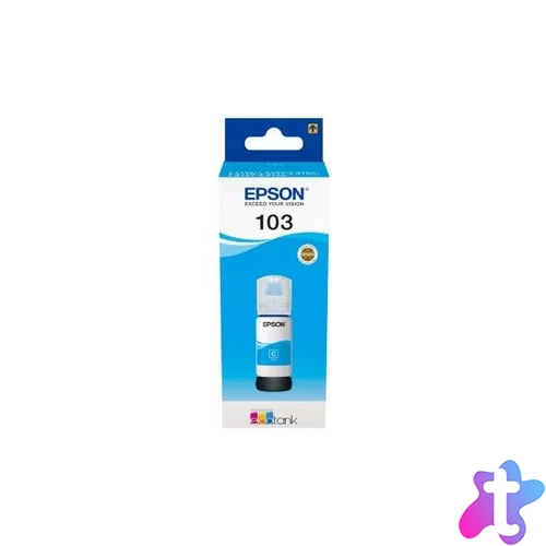 EPSON Tintapatron 103 EcoTank Cyan ink bottle