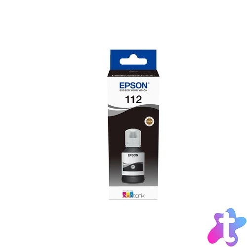 EPSON Tintapatron 112 EcoTank Pigment Black ink bottle