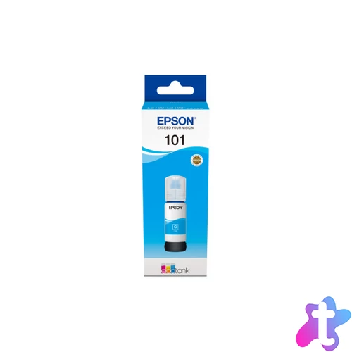 EPSON Tintapatron 101 EcoTank Cyan ink bottle