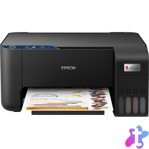 EPSON Tintasugaras nyomtató - EcoTank L3231 (A4, MFP, színes, 5760x1440 DPI, 33 lap/perc, USB)