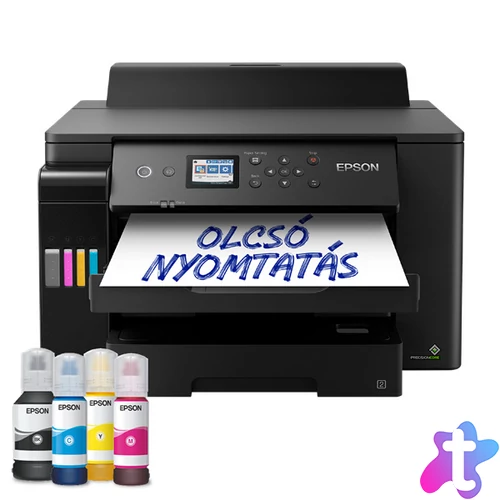 EPSON Tintasugaras nyomtató - EcoTank L11160 (A3+, színes, 4800x1200 DPI, 32 lap/perc, USB/LAN/Wifi)