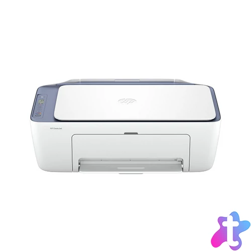 HP Tintasugaras MFP NY/M/S Deskjet 2922 , USB/WiFi, A4 7.5lap/perc, 4800x1200, Síkágyas, fehér/világoskék
