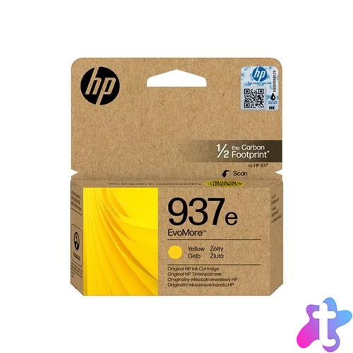 HP Patron 4S6W8NE (HP No937e) Officejet, sárga, 1650/oldal Evomore