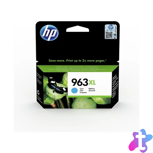 HP Patron 3JA27AE (HP No963XL) Officejet Pro, ciánkék 1600/oldal