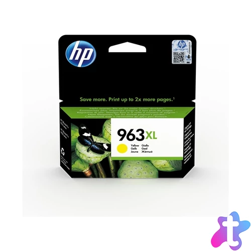 HP Patron 3JA29AE (HP No963XL) Officejet Pro, sárga, 1600/oldal