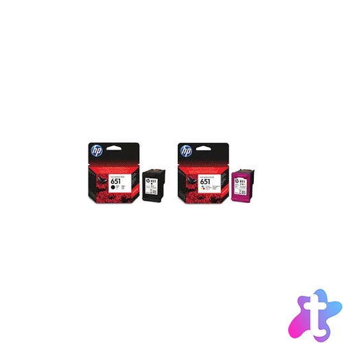 HP Patron No 651 fekete tintapatron Ink Advantage