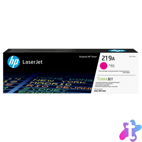 HP Toner (219A) W2193A bíborvörös 1200/oldal 3302/3202