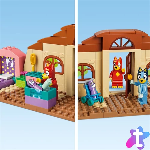 LEGO® Bluey: Rozsdás és Bluey a suliban 11221