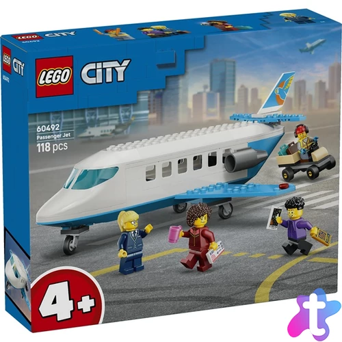 LEGO® City Great Vehicles Utasszállító repülőgép 60492