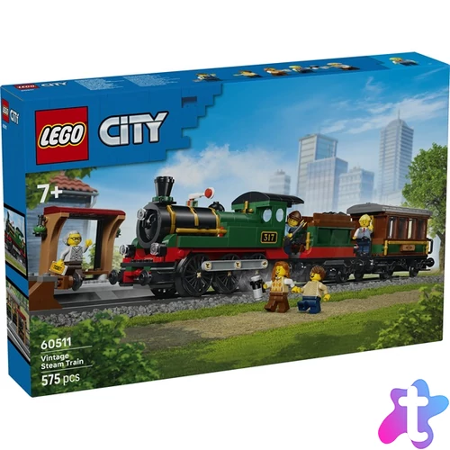 LEGO® City Trains Nosztalgia gőzmozdony 60511