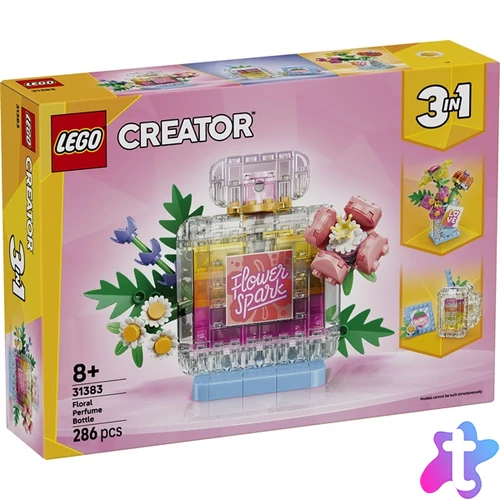 LEGO® Creator Parfümös üveg és virágos dekoráció 31383