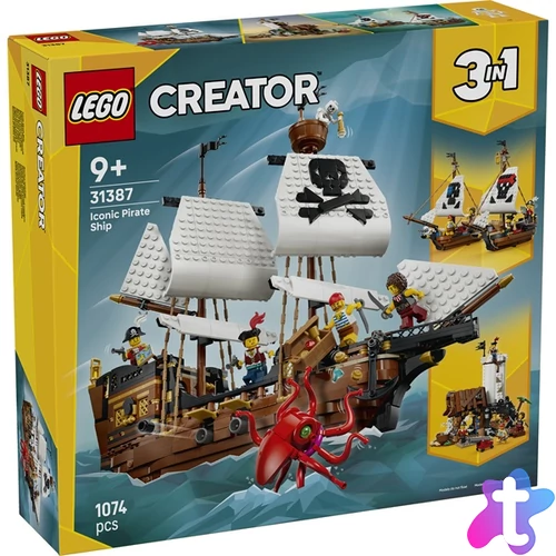 LEGO® Creator Ikonikus kalózhajó 31387