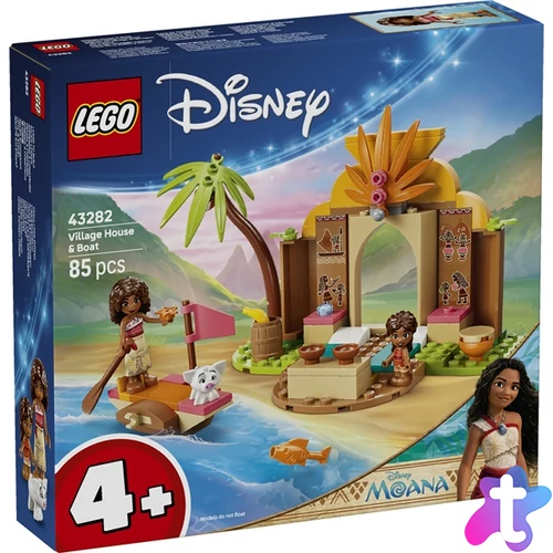 LEGO® | Disney Princess Falusi ház és tutaj 43282