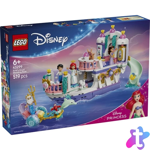 LEGO® | Disney Princess Ariel esküvői hajója 43299